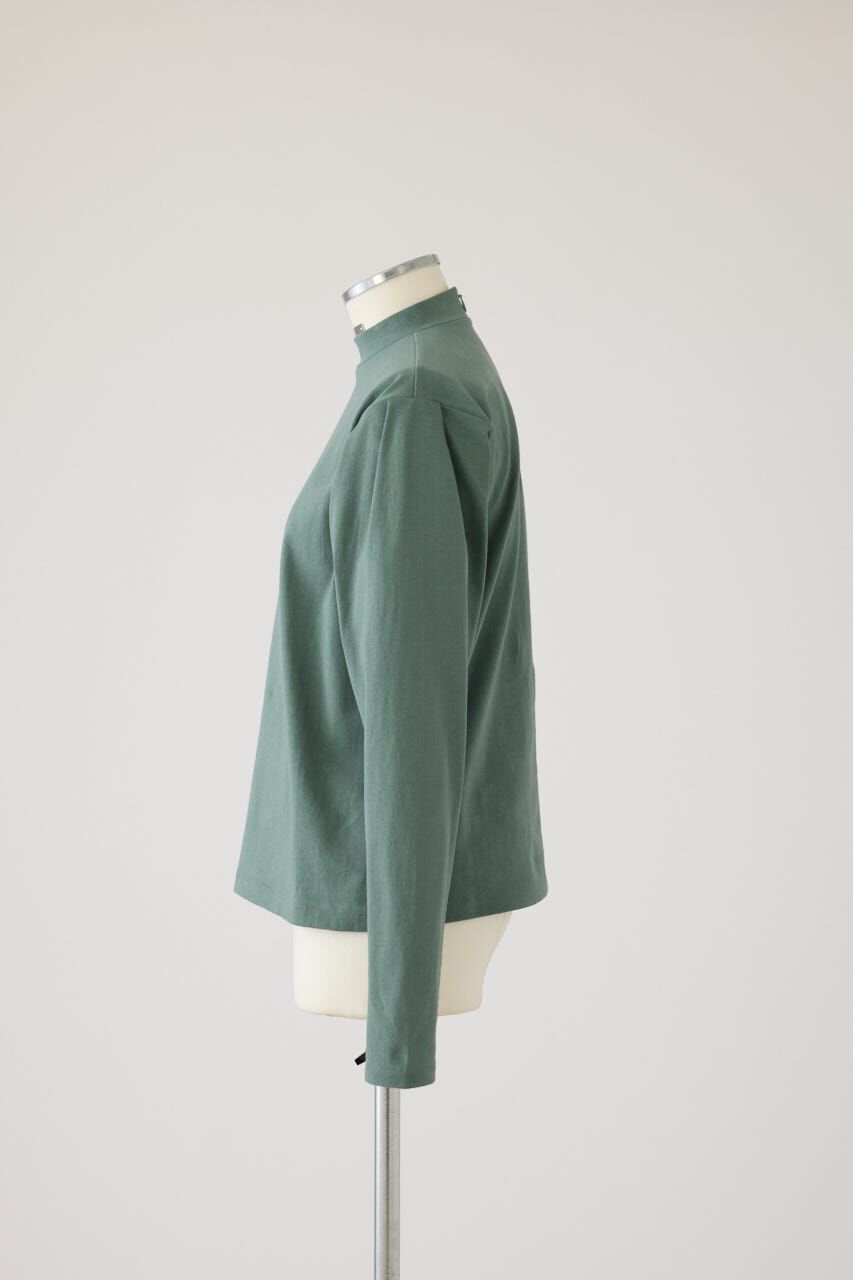 RIM.ARK 「Curved sleeve high collar tops」|Tシャツ・カットソー|
