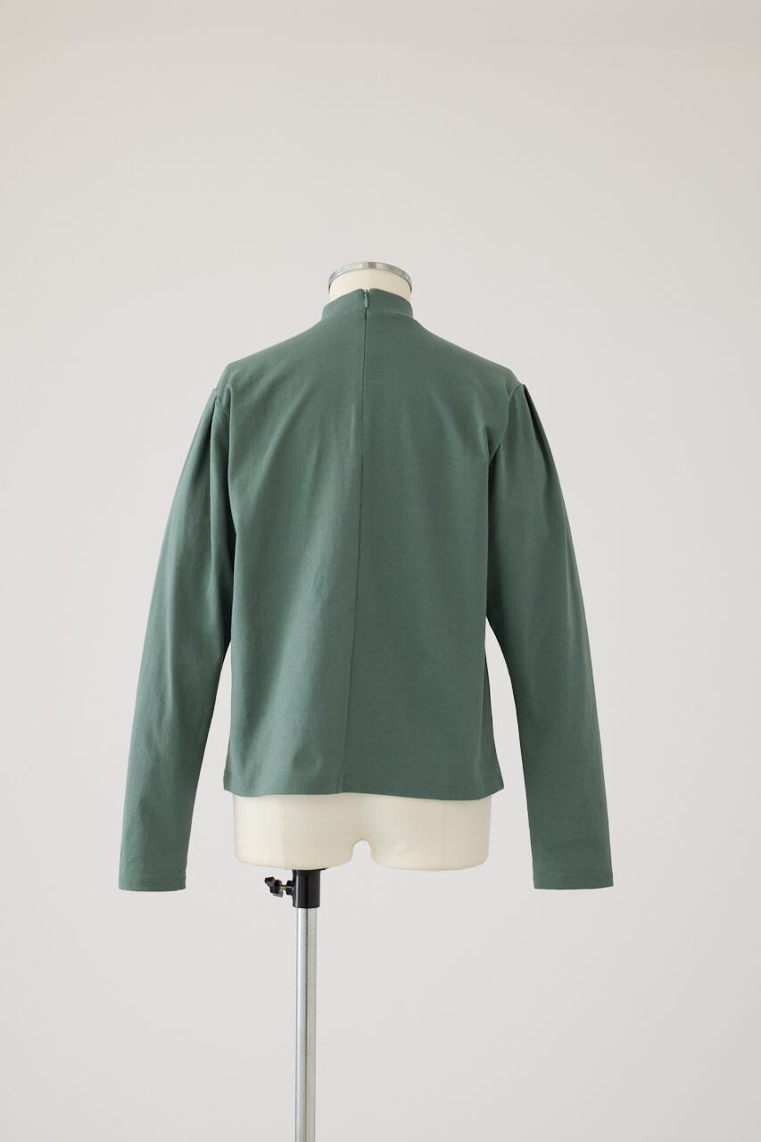 RIM.ARK 「Curved sleeve high collar tops」|Tシャツ・カットソー|