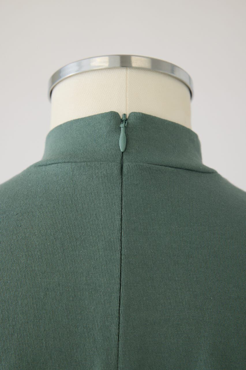 RIM.ARK 「Curved sleeve high collar tops」|Tシャツ・カットソー|