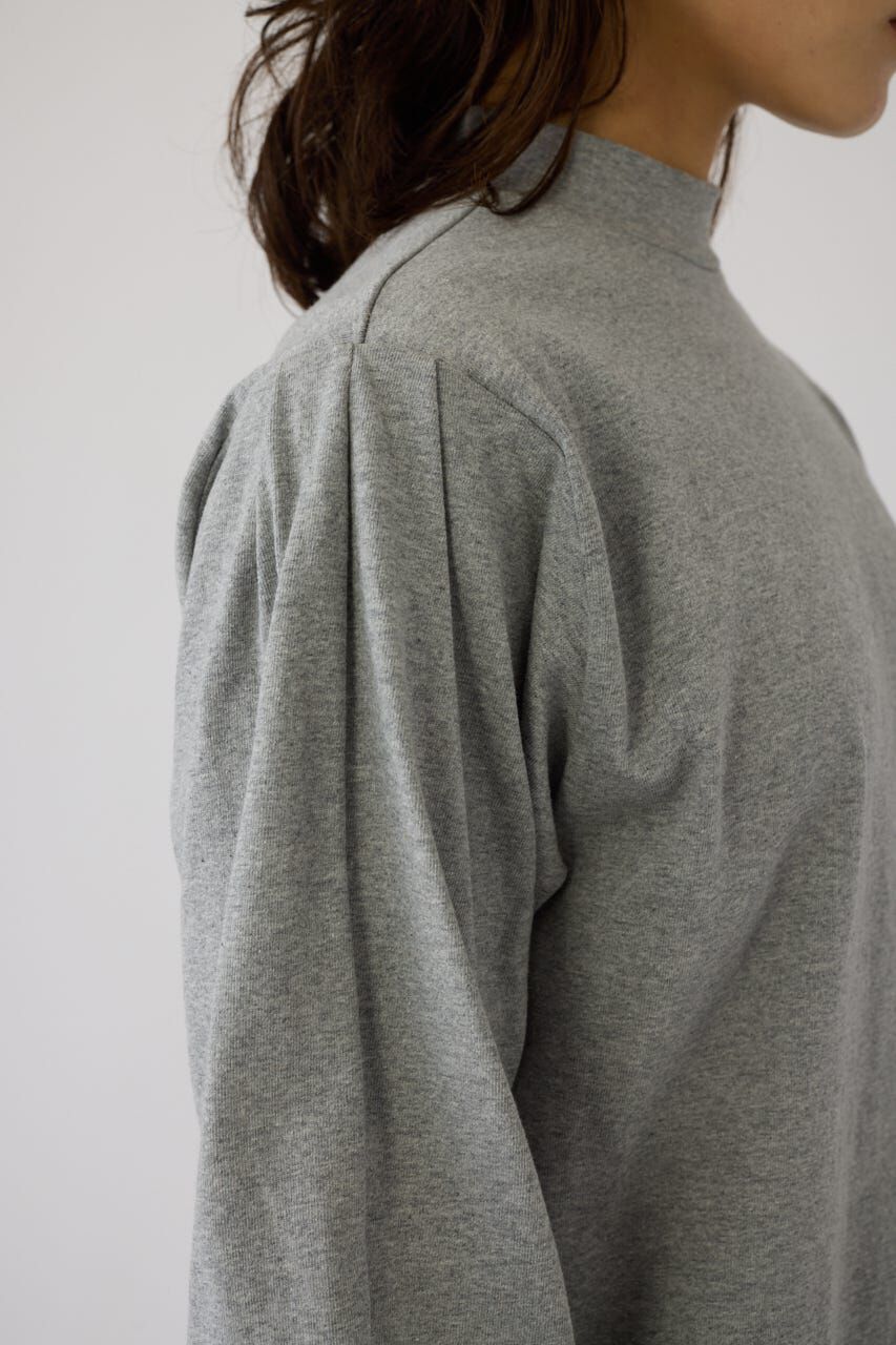RIM.ARK 「Curved sleeve high collar tops」|Tシャツ・カットソー|