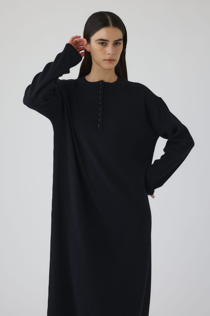 RIM.ARK 「Fabric covered button dress」|ワンピース|