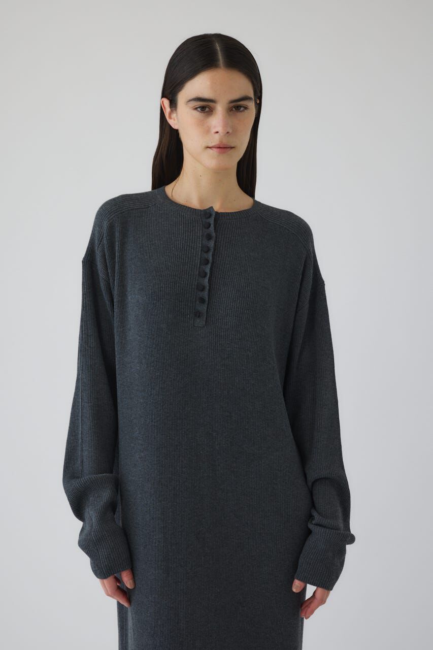 RIM.ARK 「Fabric covered button dress」|ワンピース|