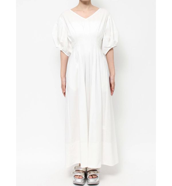 ELENDEEK「FORM SLEEVE WAIST TUCKED OP」|ワンピース|