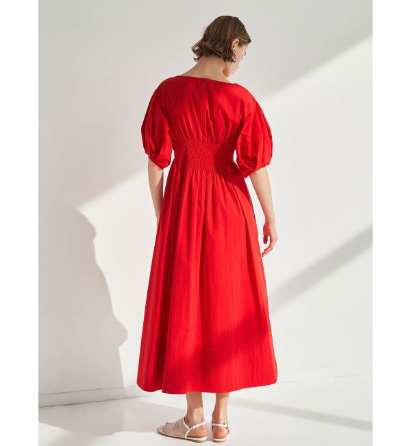 ELENDEEK「FORM SLEEVE WAIST TUCKED OP」|ワンピース|