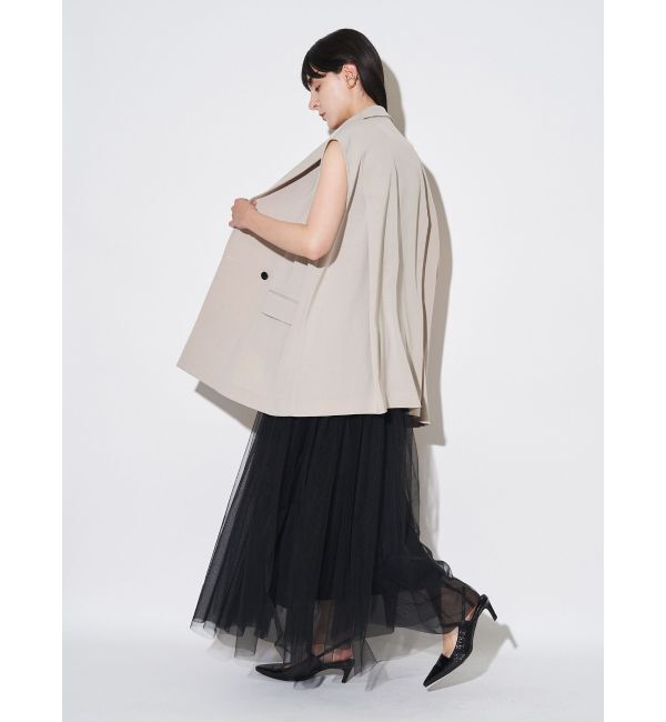 ELENDEEK「RELAXY TAILOVED GILET」|テーラードジャケット|