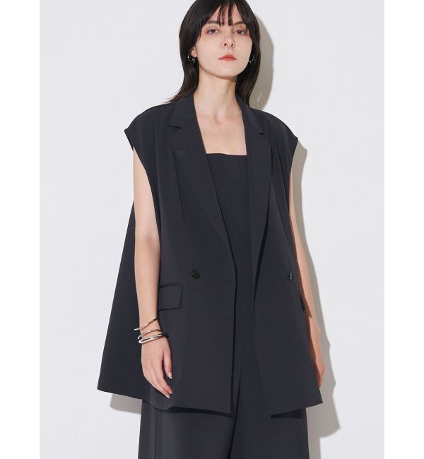 ELENDEEK「RELAXY TAILOVED GILET」|テーラードジャケット|