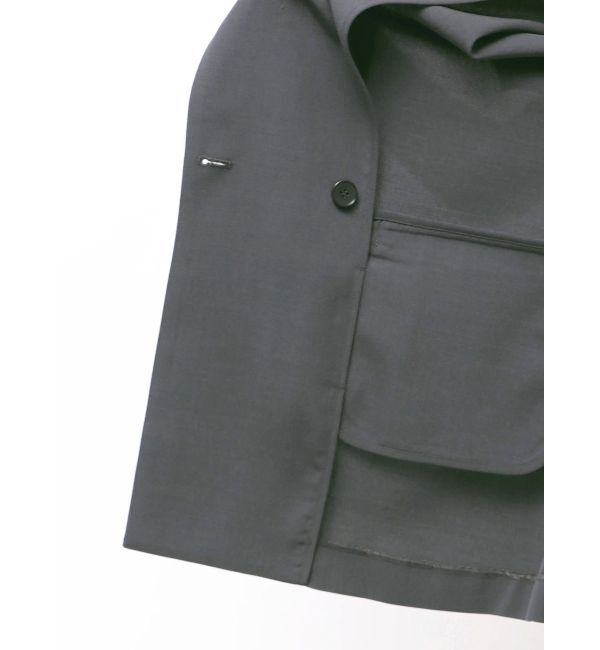 ELENDEEK「RELAXY TAILOVED GILET」|テーラードジャケット|