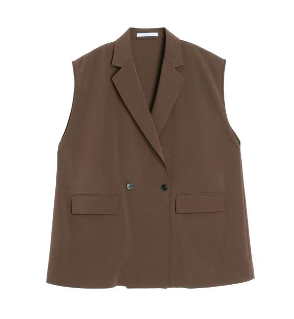 ELENDEEK「RELAXY TAILOVED GILET」|テーラードジャケット|