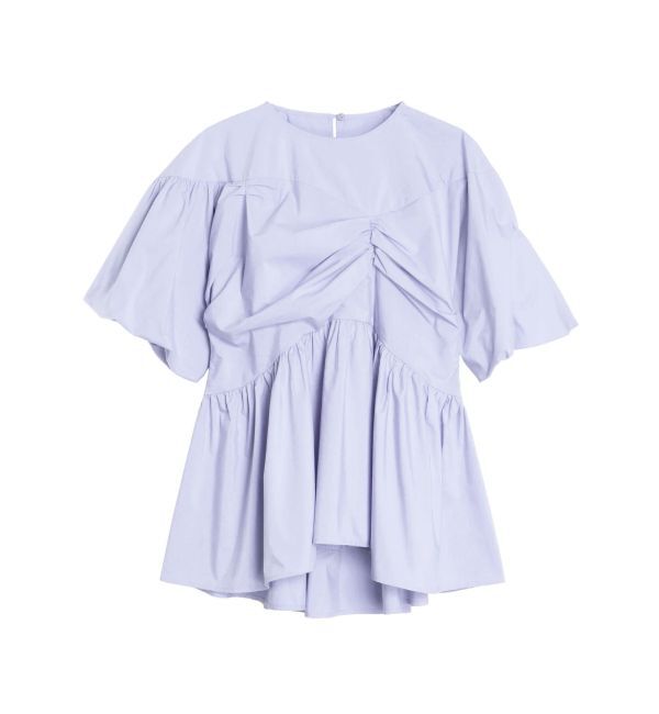 ELENDEEK「GATHER BALLOON PEPLUM BL」|シャツ・ブラウス|
