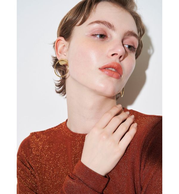 ELENDEEK「CIRCLE 2WAY PIERCE」|ピアス|