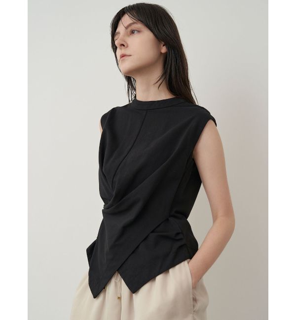 ELENDEEK「WAIST DRAPE CS」|Tシャツ・カットソー|