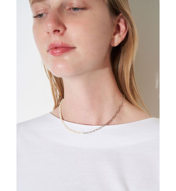 ELENDEEK「2WAY PEARL SLIDER NECKLACE」|ネックレス|