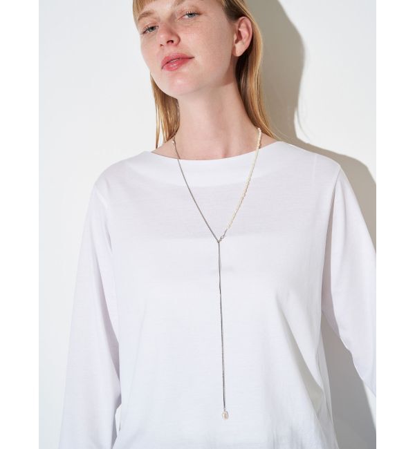 ELENDEEK「2WAY PEARL SLIDER NECKLACE」|ネックレス|