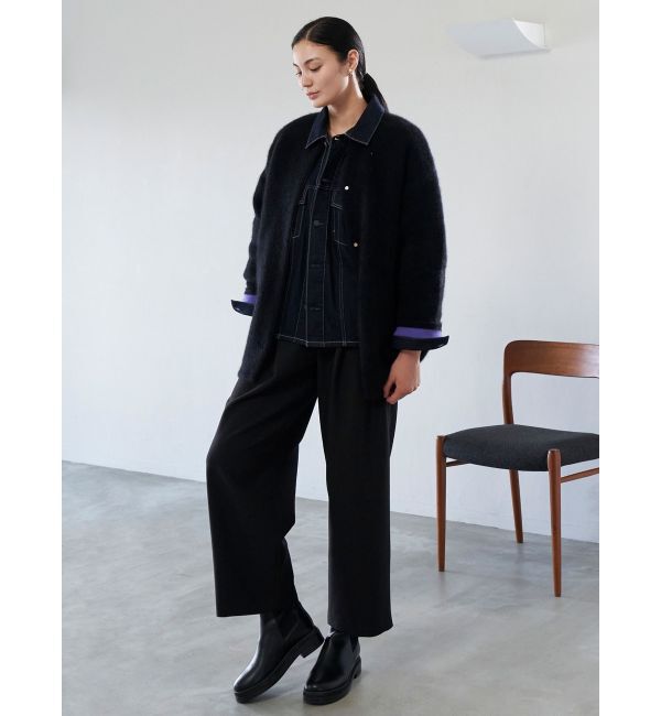 ELENDEEK「CN RACCOON MIX WCD」|カーディガン|