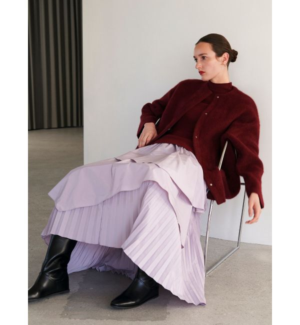 ELENDEEK「CN RACCOON MIX WCD」|カーディガン|