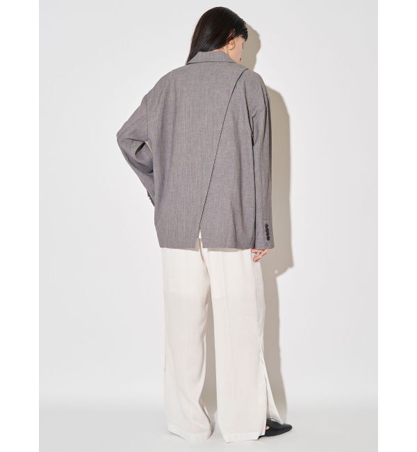 ELENDEEK「BACK CROSS TAILORED JK」|テーラードジャケット|