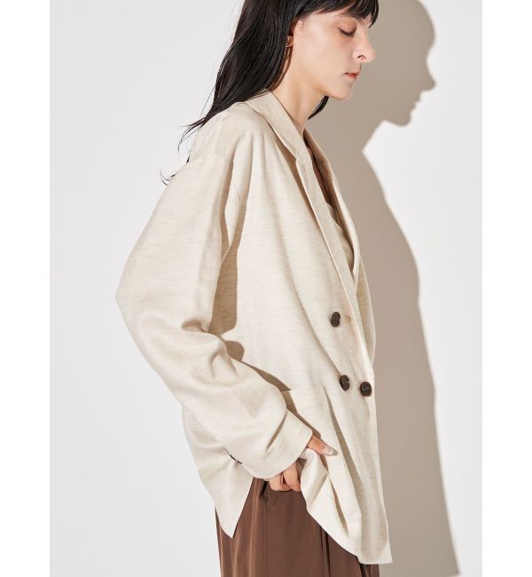 ELENDEEK「BACK CROSS TAILORED JK」|テーラードジャケット|