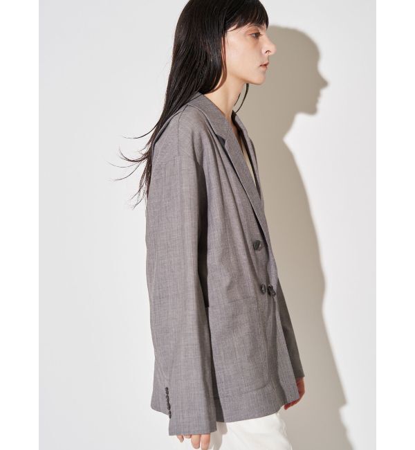 ELENDEEK「BACK CROSS TAILORED JK」|テーラードジャケット|