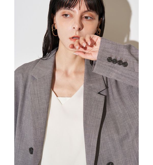 ELENDEEK「BACK CROSS TAILORED JK」|テーラードジャケット|