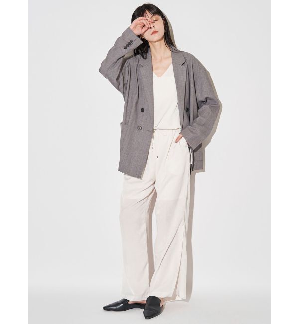 ELENDEEK「BACK CROSS TAILORED JK」|テーラードジャケット|