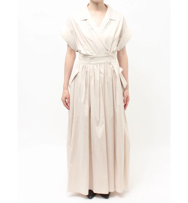 ELENDEEK「W COLLAR SHIRT OP」|ワンピース|