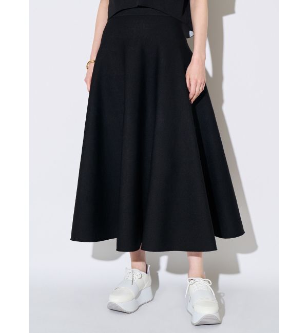 ELENDEEK「KNIT FLARED SK」|スカート|