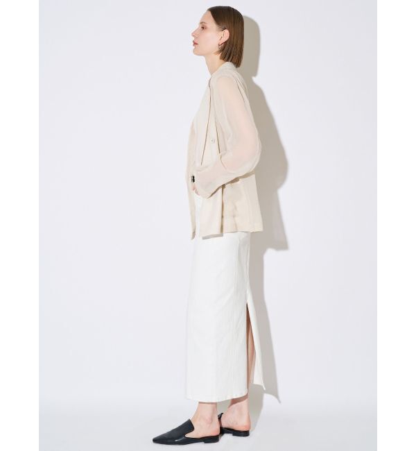 ELENDEEK「SHEER JK」|テーラードジャケット|