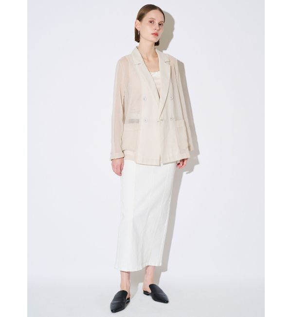 ELENDEEK「SHEER JK」|テーラードジャケット|