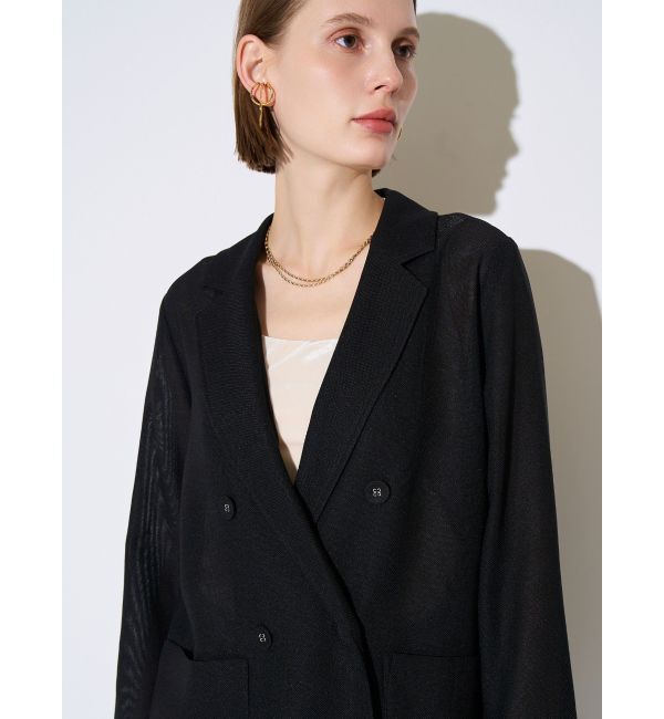 ELENDEEK「SHEER JK」|テーラードジャケット|