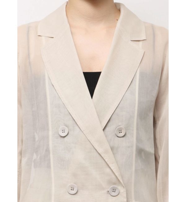 ELENDEEK「SHEER JK」|テーラードジャケット|