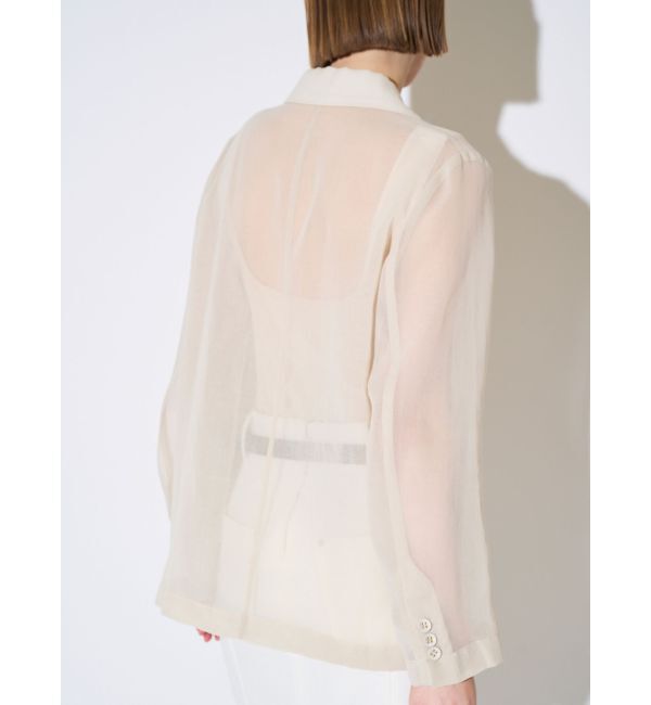 ELENDEEK「SHEER JK」|テーラードジャケット|