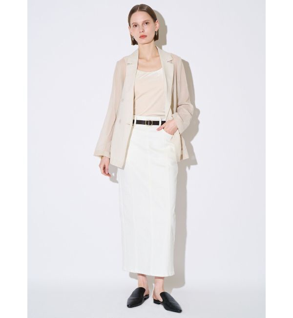 ELENDEEK「SHEER JK」|テーラードジャケット|