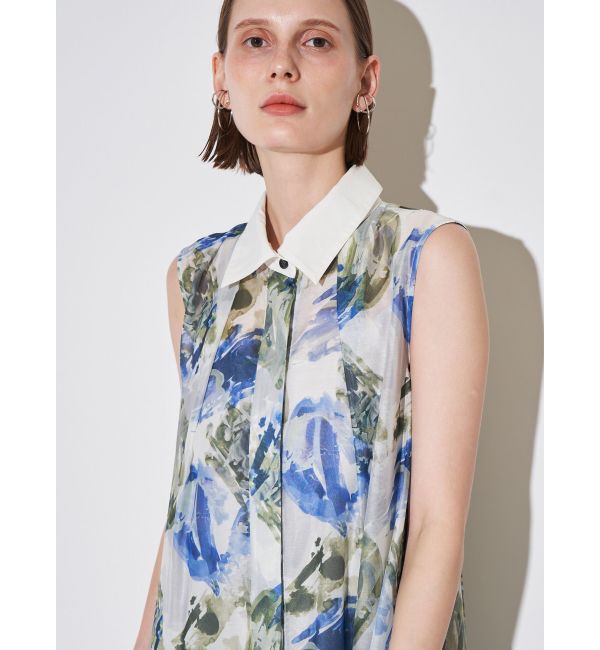 ELENDEEK「SHADE FLOWER TIERED OP」|ワンピース|