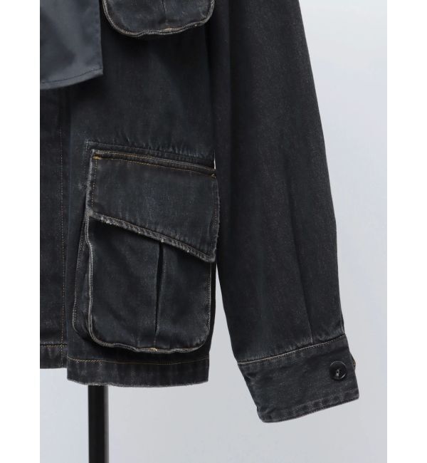 EMODA「【VEQUM】BOXY DENIM BZ」|ブルゾン・スタジャン|