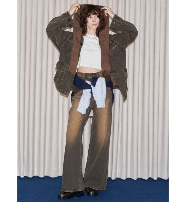 EMODA「【VEQUM】BOXY DENIM BZ」|ブルゾン・スタジャン|