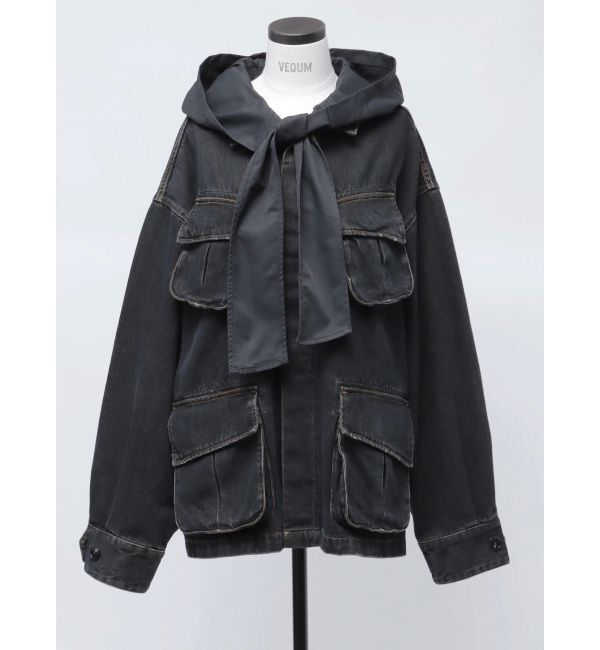 EMODA「【VEQUM】BOXY DENIM BZ」|ブルゾン・スタジャン|