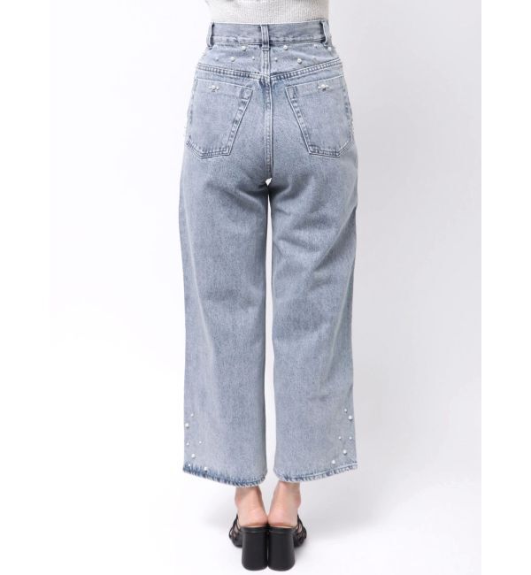 MERCURYDUO「【追加生産】パールデニムパンツ」|デニム|