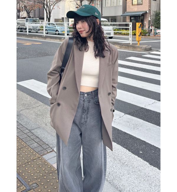 MURUA「バレルレッグコクーンシルエットデニム」|デニム|