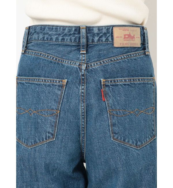 Ungrid「ハイウエストオーガニックコットンルーズデニム」|デニム|