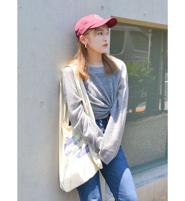 Ungrid「エンブロイダリーデザインキャップ」|キャップ・キャスケット|