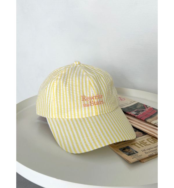 Ungrid「サッカーストライプキャップ」|キャップ・キャスケット|