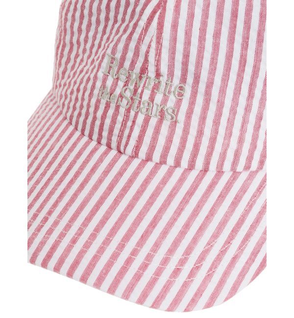 Ungrid「サッカーストライプキャップ」|キャップ・キャスケット|