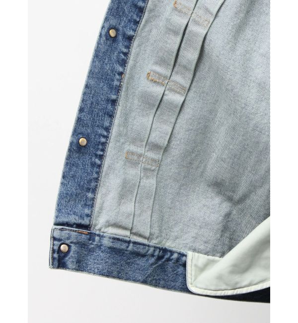 Ungrid「ルーズシルエットデニムジャケット」|ブルゾン・スタジャン|