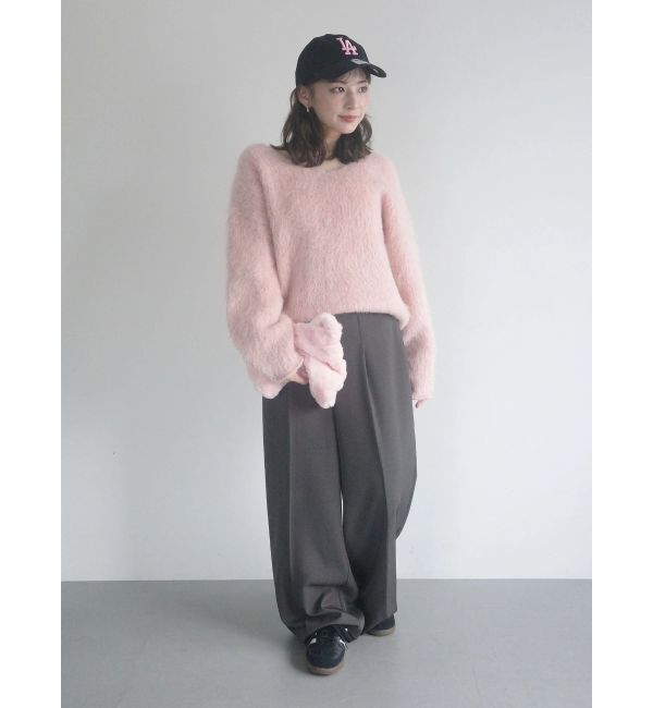 LAGUNAMOON「バイカラーベルトパンツ」|その他|