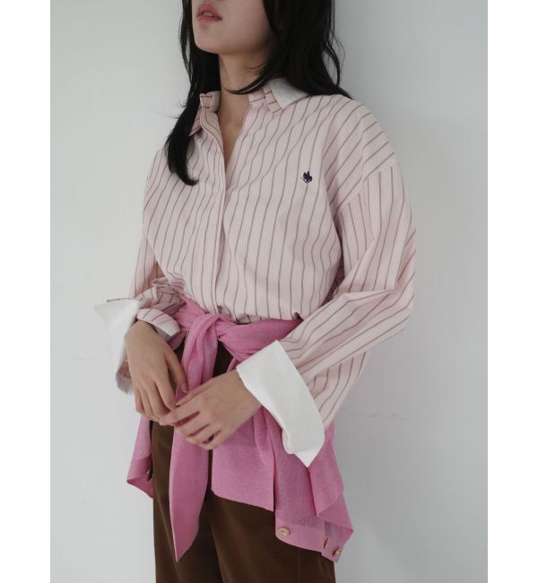 LAGUNAMOON「【POLO BCSコラボ】レイヤードカラーカフスシャツ」|シャツ・ブラウス|