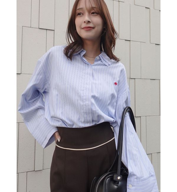 LAGUNAMOON「【POLO BCSコラボ】レイヤードカラーカフスシャツ」|シャツ・ブラウス|
