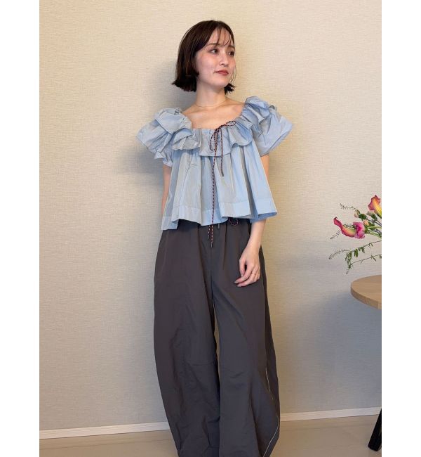 LAGUNAMOON「【FILA別注】エアリーナイロンバナナパンツ」|その他|