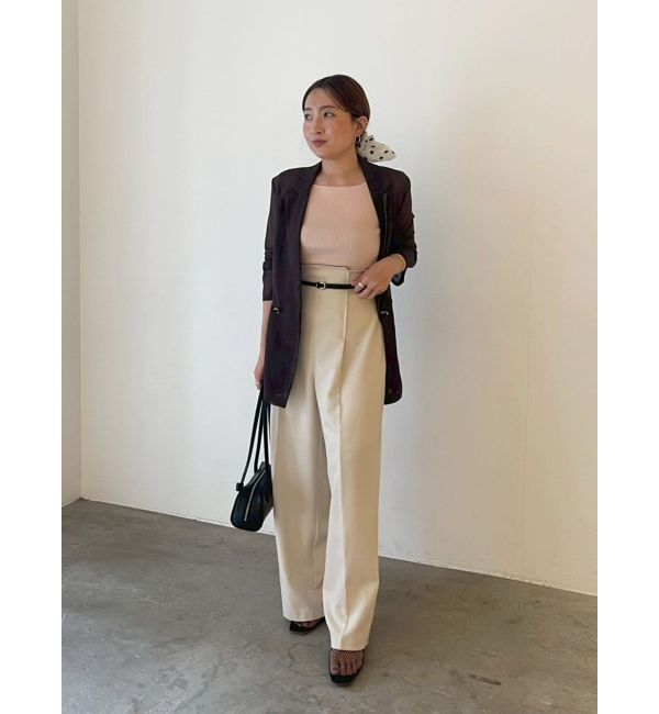 LAGUNAMOON「ボートネックニットタンク」|タンクトップ|