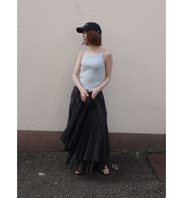 LAGUNAMOON「ボートネックニットタンク」|タンクトップ|