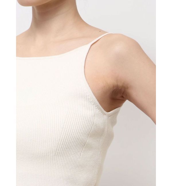 LAGUNAMOON「ボートネックニットタンク」|タンクトップ|